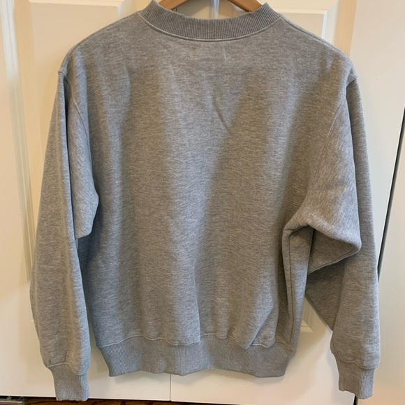 Anine Bing Vintage Bing Sweatshirt Eagle Blue & Grey Size XS NEW RARE - Picture 11 of 16